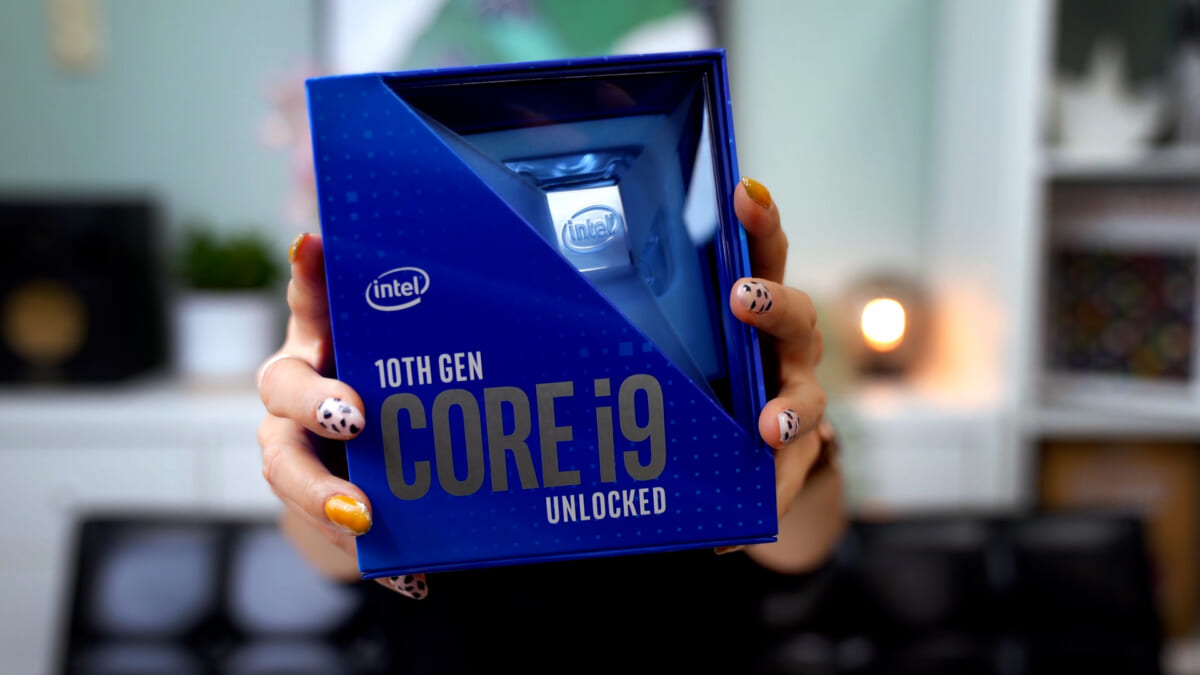 第10世代のintel Core i9 10900K